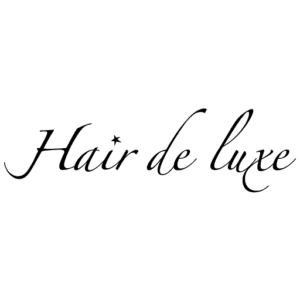 hair de luxe logo sort kvadratisk